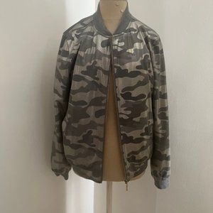 LAYERS Camo Print Jacket